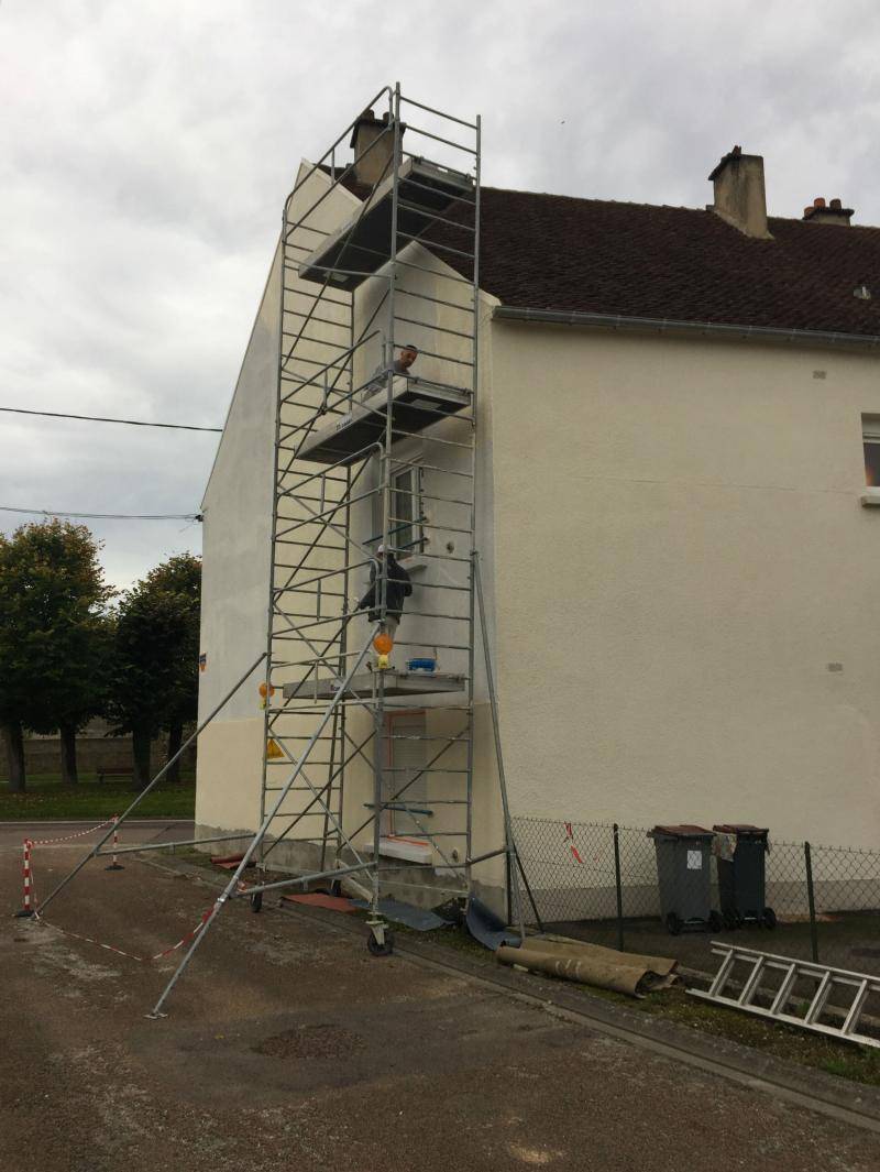 BÂTIMENT THIVOYON PEINTURE à Venizy - ravalement façade - 14